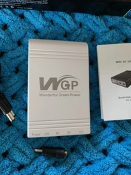 Mini Ups бесперебойник для wi fi роутера 10400 mah юпс повербанк с автопереключением Model 103A мини упс источник безперебойного питания сетевого оборудования интернет вай фай без света powerbank ибп повышающий dc 9v и 12v белый фото от покупателей 5