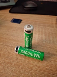 Акумуляторні батарейки AA Li-Ion 1.5V 3400mWh USB Type-C Pujimax комплект 2 шт пальчикові літієві акумулятори із зарядкою від ЮСБ кабелем багаторазові елементи живлення стабільної напруги для іграшок пультів фотоапарата мишки ліхтарика фото від покупців 1