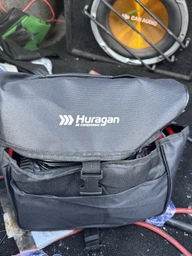 Автомобільний компресор Huragan H0500 12В двопоршневий 85 л/хв для шин та коліс підкачування повітря (1LO-TH_11C) фото від покупців 1
