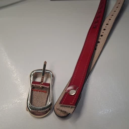 Ремень женский из натуральной кожи Laras CV10ZK-019r-red 110 см Красный (ROZ6400176558)