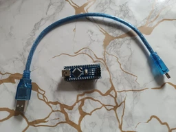 Отладочная плата Arduino Nano V3.0 ATMega328P (распаянная) c USB кабелем 30см