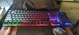 Клавиатура Real-El 8700 Gaming Backlit black