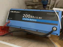 Аккумуляторная батарея Qoltec LiFePO4 Литий-железо-фосфатный 12.8V 200Ah 2560Wh BMS 53707 (5901878537078)
