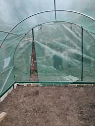 Теплица садовая Bonro UP-18м2 с окнами 600x300x200 см арочная Зеленая (117-76-42400405) фото от покупателей 2
