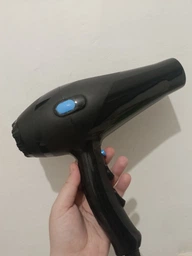 Профессиональный мощный фен Mozer Professional tools с регуляцией температуры и скорости для сушки и укладки волос, Черный фото от покупателей 2