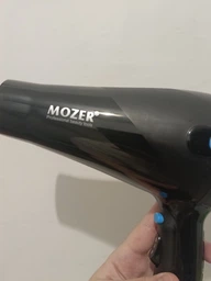 Профессиональный мощный фен Mozer Professional tools с регуляцией температуры и скорости для сушки и укладки волос, Черный