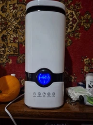 Зволожувач повітря великий для дому Ultrasonic Air Humidifier настільний з аромадифузором 4Л