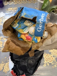 Дитяче пюре Gerber Яблуко та персик 90 г (7613036345460) фото від покупців 3
