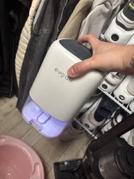 Осушитель воздуха для дома evoair HUMIXDUO, 500 мл/24 ч, 3 режима работы, подсветка, бесшумный, таймер 24 год, резервуар 2,5 л, белый