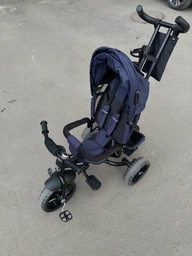 Дитячий триколісний велосипед TURBO TRIKE MT 1005-9 з EVA-колесами