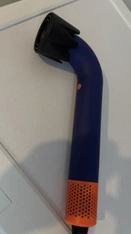 Профессиональный фен для волос Hair Dryer + насадка, 1600 Вт синий ( Supersonic HD18 ) фото от покупателей 3