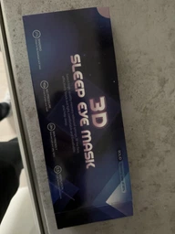 Маска для сна 3D Sleep Eye Mask и медитации дышащая повязка на глаза черная сон маски повязки + подарок: подарочная упаковка и беруши