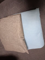 Простирадло на резинці Бязь Light Blue Блакитний 180*190 висота 25 см