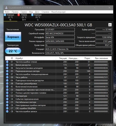 Жорсткий диск 500 ГБ Western Digital (для ПК, 3.5", 7200 об/хв, 32 МБ, SATAIII, WD5000AZLX) Б/В
