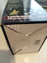 Попкорница Комбо набор приправы 300г + кукуруза для попкорна 2кг Popcorn Maker фото от покупателей 4