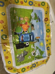 Надувной водный детский коврик AIR PRO inflatable water play mat 50х66 см (IS33) фото от покупателей 1
