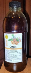 Олія Соєва ТМ "Корисна олія" холодного віджиму 1 л (4825489258089)