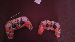 Захисний силіконовий чохол Naruto та наліпка на тачпад для геймпада Sony DualSense (PS5) + накладки на стіки