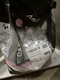 Наповнювач бентонітовий для котячого туалету AnimAll Premium 10 л - дитяча присипка фото от покупателей 1