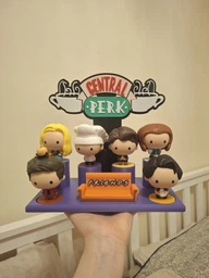 Тематична Кольорова Полиця - Підставка для Фігурок Friends x McDonald’s / Stand Display / органайзер для Друзі Макдональдс фото від покупців 3