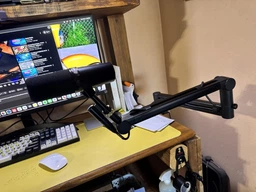 Стойка-пантограф для микрофона универсальная для Blue Yeti / HyperX / Fifine / Samson Black AK-58 (00-0001355) фото от покупателей 3