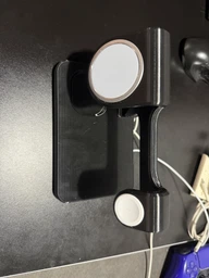 Магнитная беспроводная зарядка для айфон MagSafe 15W Type C зарядное устройство для Apple iPhone 17 16 15 14 13 12 11 Х 8 AirPods 4 3 2 LEXEGO BZU3MSC/B Black фото от покупателей 1