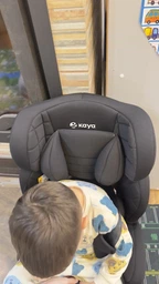 Детское автокресло Kaya Pulse PP-1240 Melange Black 9–36 кг (группа 1/2/3), универсальное, черное фото от покупателей 9