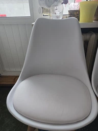 Кресло LEOBERT Mark 81.5х47 см White