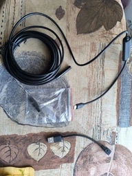 Цифровой эндоскоп для смартфона USB 5 метров, автомобильный, гибкий кабель Cable Car, камера 5.5мм, водонепроницаемый, для автообслуживания и диагностики фото от покупателей 10