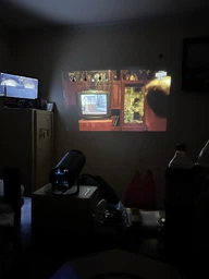 Смарт проектор SMART 4K Projector Ultra HD до 130 дюймов, мини, портативный, HDMI-совместимый, полная поддержка Android и iOS, Bluetooth 5.0, Wi-Fi 6, мультимедийный домашний кинотеатр, черный фото от покупателей 8