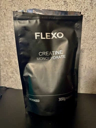 Креатин моногидрат FLEXO Creatine Monohydrate 300 г, микронизированный, 100% чистый без добавок фото от покупателей 2