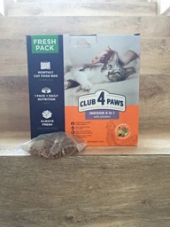 Сухой корм 4 в 1 для кошек, живущих в помещении 2 кг CLUB 4 PAWS Клуб 4 Лапы фото от покупателей 6