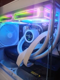 Система жидкостного охлаждения Gamemax IceBurg 240 Digital WH фото от покупателей 3