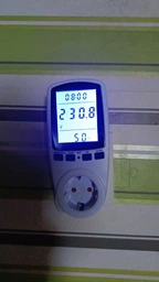 Энергометр, амперметр, вольтметр, ваттметр 3680W Intertek Cat
