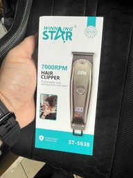 Машинка для стрижки волос WINNINGSTAR ST-5638 Gray фото от покупателей 3