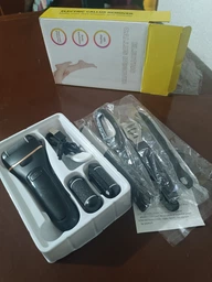 Электрическая роликовая пилка пемза для ног и пяток аккумуляторная Electric Callus Remover с LCD дисплеем и функцией самоочистки + большой комплект по уходу за ногами