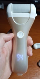 Пемза пилка для ног и пяток роликовая аккумуляторная Callus Remover 3W электрическая для шлифовки электропемза для педикюра USB желтая фото от покупателей 9