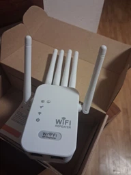 Wi-Fi ретранслятор усилитель до 300м² для роутера 300Мб/с, двухдиапазонный 2.4G + 5G вай фай ретранслятор усилитель сигнала - WIFI повторитель с LAN портом - расширитель покрытия сети фото от покупателей 5
