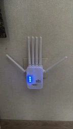 Wi-Fi ретранслятор усилитель до 300м² для роутера 300Мб/с, двухдиапазонный 2.4G + 5G вай фай ретранслятор усилитель сигнала - WIFI повторитель с LAN портом - расширитель покрытия сети фото от покупателей 3