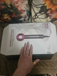 Фен Super Hair Dryer ceramic pop з іонізацією та турборежимом 5 насадок