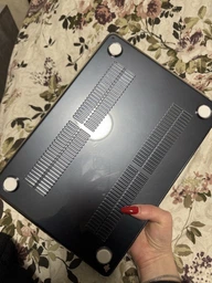 Чохол-накладка Fruct AirM2/M3 для MacBook Air 13.6 M2 2022 / M3 2024 / M4 2025 Матовий Grey фото від покупців 3