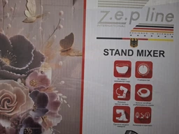 Кухонный тестомес Zepline ZP-136 3500W многофункциональный с 3 насадками планетарный миксер для дома