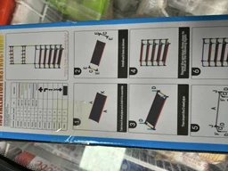 Вешалка стойка для одежды 160x112x46см Simple Coat Rack Double Row (71901SH734) фото от покупателей 2