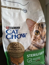Сухой корм для кошек Purina Cat Chow Sterilised с индейкой 1.5 кг (7613287329516) фото от покупателей 1