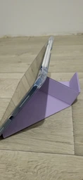 Чехол для планшета BeCover Ultra Slim Origami для Apple iPad Air 11" M2 2024/iPad Air 11" M3 2025 с креплением Apple Pencil Transparent/Gray (BC_711390) фото от покупателей 10