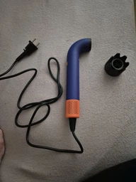Професійний фен для волосся Hair Dryer + насадка, 1600 Вт синій ( Supersonic HD18 ) фото від покупців 19