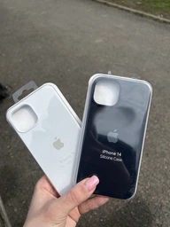 Чохол для iPhone 14 силіконовий Soft-touch Silicone Case Full Size (AA) Light Pink фото від покупців 1