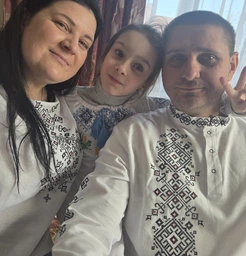 Вишиванка чоловіча vishivano4ka 3046-3 46 біла фото від покупців 1