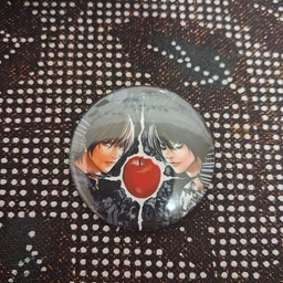 Значок Ягами Лайт и Эл из аниме Тетрадь смерти / Death Note. №3 44мм