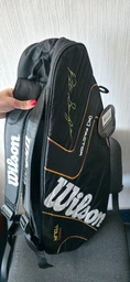Сумка теннисная для ракеток с холодильником Wilson (чехол для ракеток) фото от покупателей 1